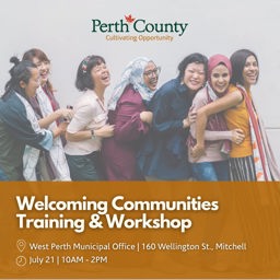 Poster for Welcoming Communities Training
