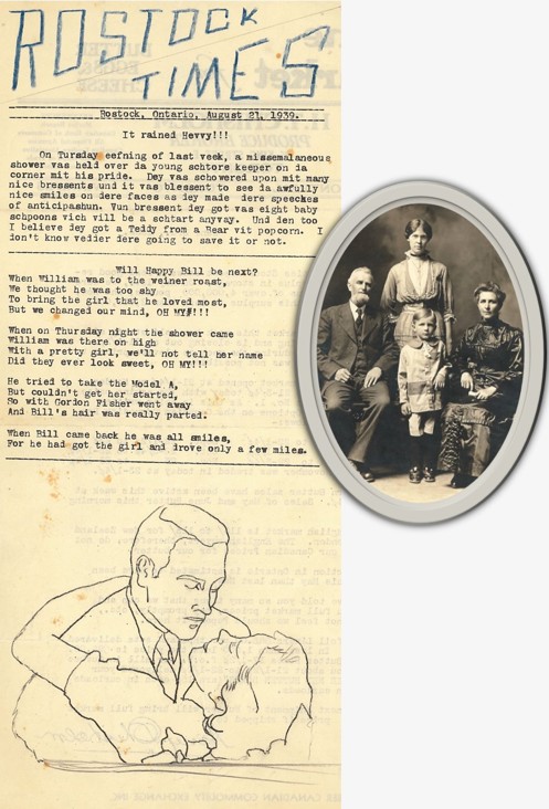 Rostock Times Newspaper Article from 1939