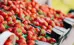 Strawberries in a basket 