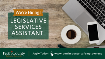 Legislative Services Assistant Job Posting